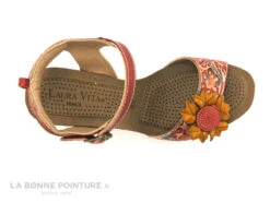 Laura Vita FACYO 06 Rouge - Fleur - Nu-pieds Compense 12 Laura Vita FACYO 06 Rouge - Fleur - Nu-pieds Compense -Femelle Chaussure Boutique cd24607c73b9e66c561f35ea11d5d5ef 2858301 158130