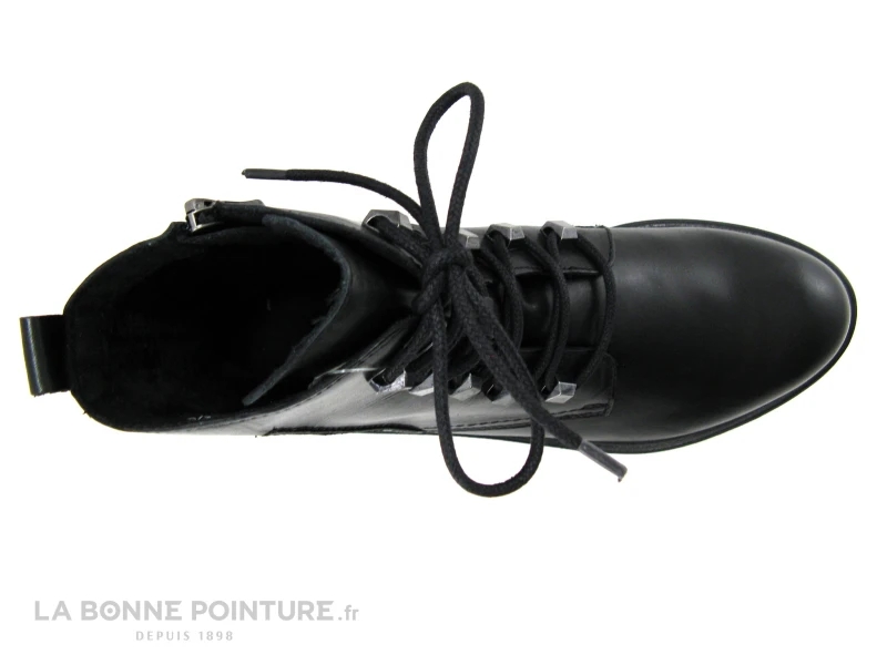 Marco Tozzi 2-25276-27 Black Nappa Boots Femme Lacets Zip 6 Marco Tozzi 2-25276-27 Black Nappa Boots Femme Lacets Zip – Image 6