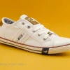 Mustang Shoes 1099-302-1 Blanc - Basket Toile