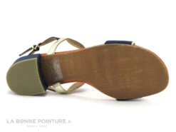 Marco Tozzi 2-28230-20 Navy Comb - Sandale Femme - Talon Carre -Femelle Chaussure Boutique cd24607c73b9e66c561f35ea11d5d5ef a228901 180163