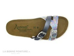 Autenti 689156 Gris Metal - Serpent Multi - Mule Plate Femme -Femelle Chaussure Boutique cd24607c73b9e66c561f35ea11d5d5ef img 0032.jpg 159984