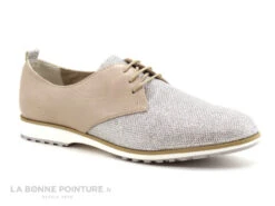 Morans VERBIER Beige Argent - Derby Femme -Femelle Chaussure Boutique cd24607c73b9e66c561f35ea11d5d5ef img 0177.jpg 117552