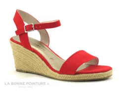 Tamaris 1-1-28300-24 Fire - Sandale Espadrille Rouge Compensee -Femelle Chaussure Boutique cd24607c73b9e66c561f35ea11d5d5ef img 0256.jpg 145162