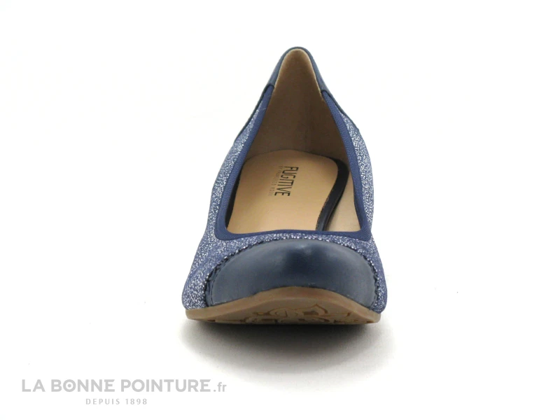 Fugitive CAMPO Navy Gamme Blue - Escarpin 2 Fugitive CAMPO Navy Gamme Blue - Escarpin – Image 2