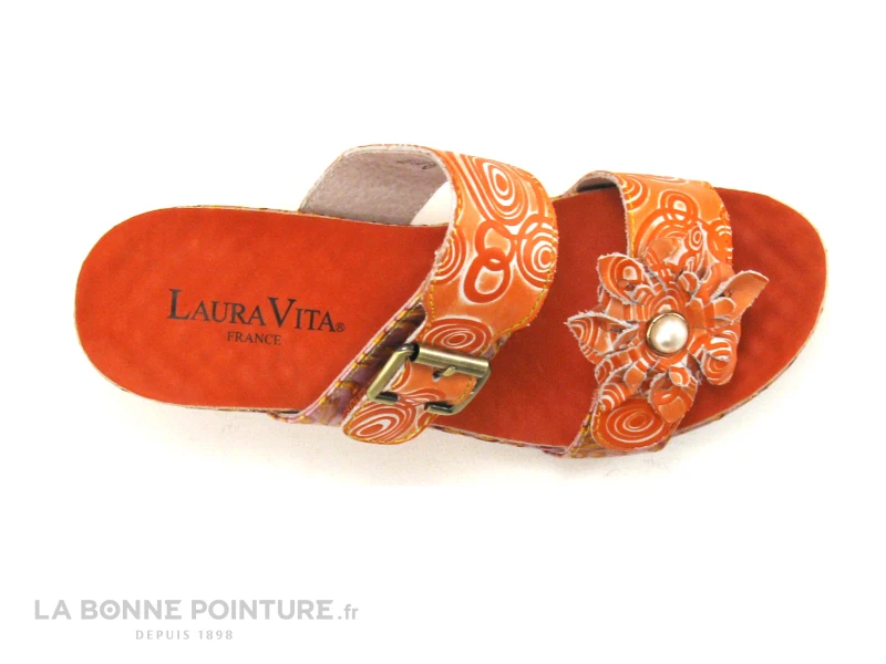 Laura Vita FACDIAO 21 Orange - Mule Compensee 6 Laura Vita FACDIAO 21 Orange - Mule Compensee – Image 6