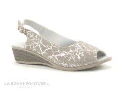 Morans WELDOR - Beige - Gris Metal - Nu-pieds Talon Compense 11 Morans WELDOR - Beige - Gris Metal - Nu-pieds Talon Compense -Femelle Chaussure Boutique cd24607c73b9e66c561f35ea11d5d5ef img 0465.jpg 146187