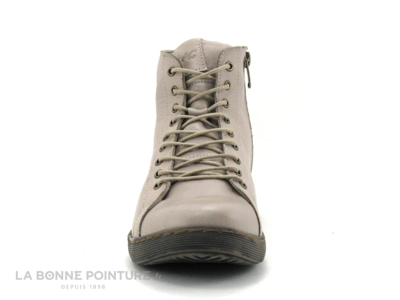 Andrea Conti 0344900-640 Dark Stone - Chaussure Montante Beige 2 Andrea Conti 0344900-640 Dark Stone - Chaussure Montante Beige – Image 2