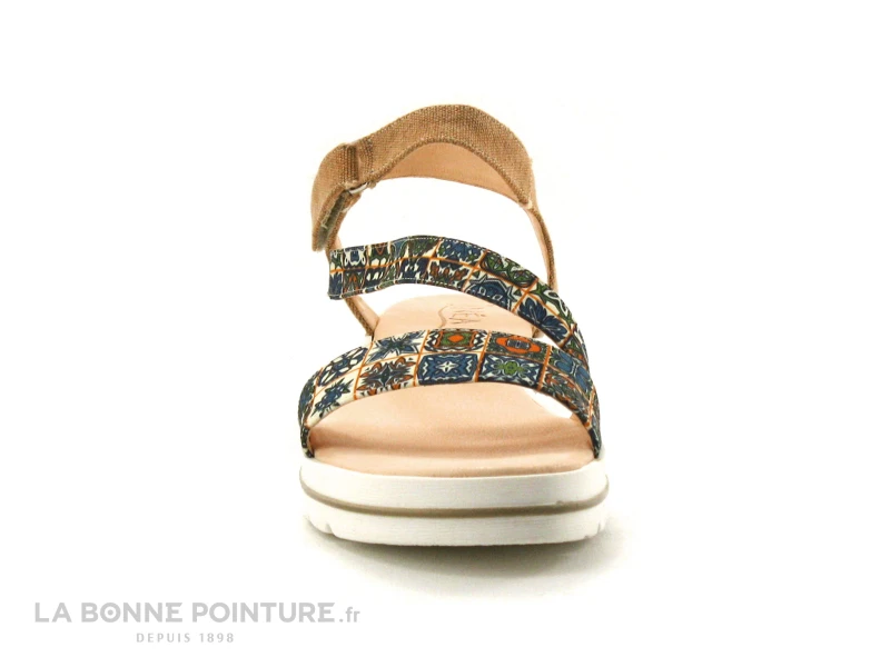 Inea Seaqual ROTIN Etnic Champagne - Sandale Mode Femme 2 Inea Seaqual ROTIN Etnic Champagne - Sandale Mode Femme – Image 2