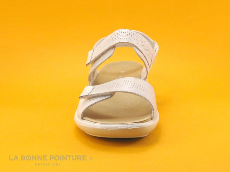 Romika IBIZA 109 Off White - Sandale Confort Femme Cuir Blanc 2 Romika IBIZA 109 Off White - Sandale Confort Femme Cuir Blanc – Image 2