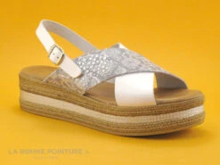 Carla Tortosa 15154 - Blanc - Argent - Brides Croisees - Nu-pieds -Femelle Chaussure Boutique cd24607c73b9e66c561f35ea11d5d5ef img 0684.jpg 147489