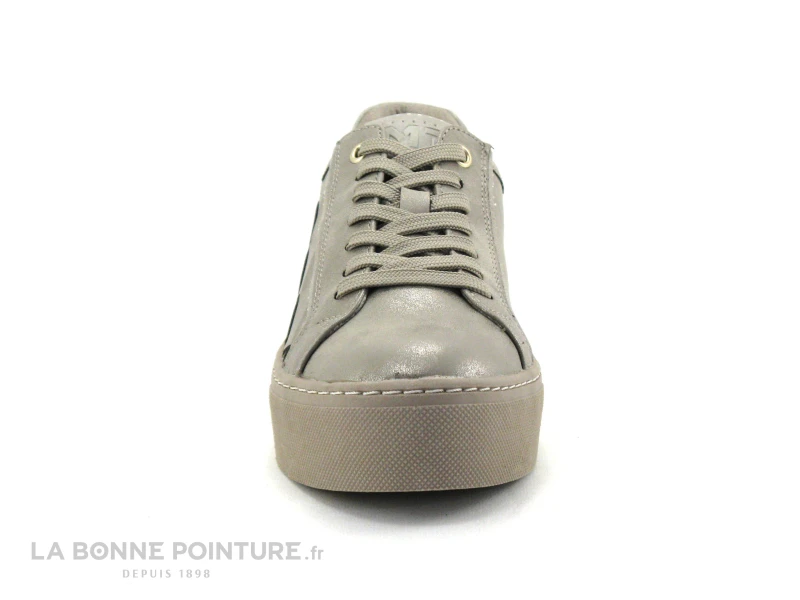 Marco Tozzi 2-23702-29 Taupe Metal - Sneakers Mode Femme 2 Marco Tozzi 2-23702-29 Taupe Metal - Sneakers Mode Femme – Image 2