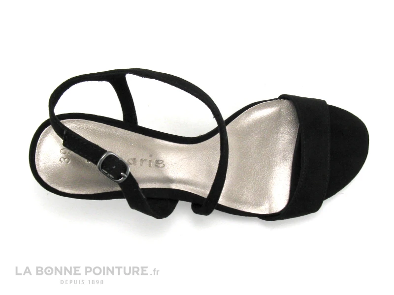 Tamaris 1-28318-20 Black - Sandale Noire Talon Haut 6 Tamaris 1-28318-20 Black - Sandale Noire Talon Haut – Image 6