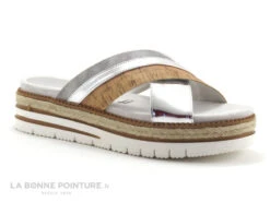 Tamaris 1-27228-20 948 Silver Comb - Mule Compensee -Femelle Chaussure Boutique cd24607c73b9e66c561f35ea11d5d5ef img 1034.jpg 118579