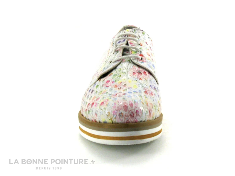 Dorking ROMY D7850-GY Blanc Glory - Multicolore - Chaussure Basse 2 Dorking ROMY D7850-GY Blanc Glory - Multicolore - Chaussure Basse – Image 2