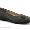Sweet R CAMOMI Taupe - Ballerine Marron Avec Fleurs
