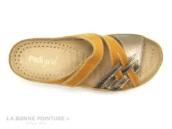 Pedi Girl CLOW Jaune - Fumo - Mule Reglable Femme -Femelle Chaussure Boutique cd24607c73b9e66c561f35ea11d5d5ef img 1192.jpg 146253