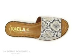 Kaola 590 Serpent - Beige - Mule Plate Femme 12 Kaola 590 Serpent - Beige - Mule Plate Femme -Femelle Chaussure Boutique cd24607c73b9e66c561f35ea11d5d5ef img 1314.jpg 148279