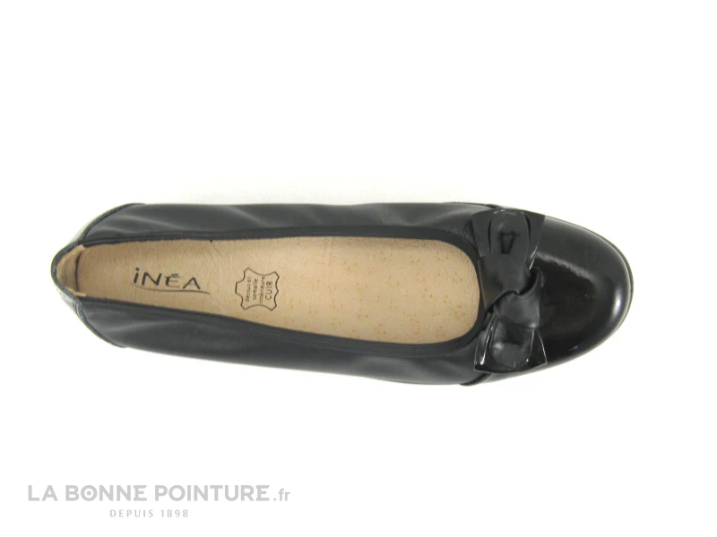 INEA Camelia Noir Bout Verni Ballerine 6 INEA Camelia Noir Bout Verni Ballerine – Image 6