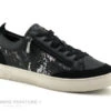 TBS PANNOSA A7004 Noir - Sneakers Python Femme