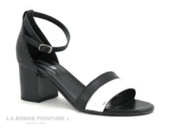 Shoelab LYLIROSE Noir - Argent - Sandale Talon Large -Femelle Chaussure Boutique cd24607c73b9e66c561f35ea11d5d5ef img 1581.jpg 148530