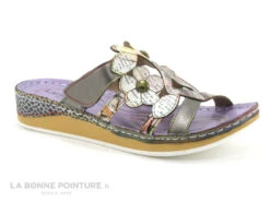 Laura Vita BRUEL 02 Gris SL150420-2A Gris Mule 11 Laura Vita BRUEL 02 Gris SL150420-2A Gris Mule -Femelle Chaussure Boutique cd24607c73b9e66c561f35ea11d5d5ef img 1698.jpg 101514