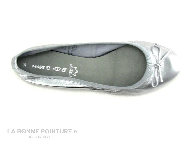 Marco Tozzi Premio 2-22122-22 Silver - Ballerine Cuir Argent 6 Marco Tozzi Premio 2-22122-22 Silver - Ballerine Cuir Argent – Image 6
