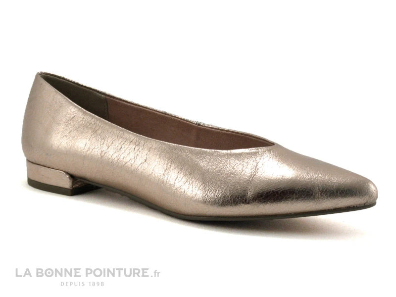 Marco Tozzi 2-22206-32 Rose Metallic - Ballerine Pointue 5 Marco Tozzi 2-22206-32 Rose Metallic - Ballerine Pointue – Image 5