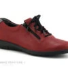 Suave Oxford 6657 AT - Acerola Champagne - Derby Cuir Rouge