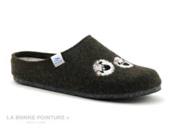 Fly Flot FERPART Marron Multicolore - Beliers - Pantoufle Mule F