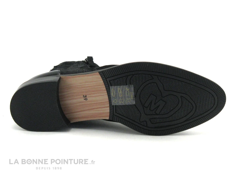 MamZelle SODANI Psyka Noir Verni - Boots Femme 7 MamZelle SODANI Psyka Noir Verni - Boots Femme – Image 7