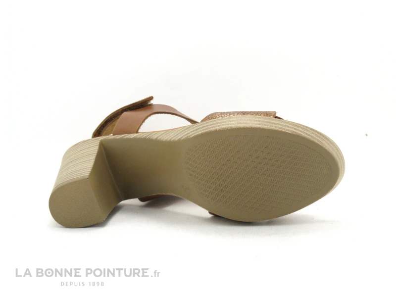 Spartanas SPAMA 4515 Camel - Sandale Talon Haut 6 Spartanas SPAMA 4515 Camel - Sandale Talon Haut – Image 6