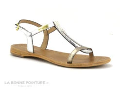 Tropeziennes HAMAT 19018 Blanc Multi - Sandale Plate -Femelle Chaussure Boutique cd24607c73b9e66c561f35ea11d5d5ef img 2193.jpg 149019