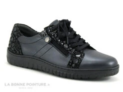 3 Points De Suspension KIABRAISI 19450-061 - Noir - Derby Femme