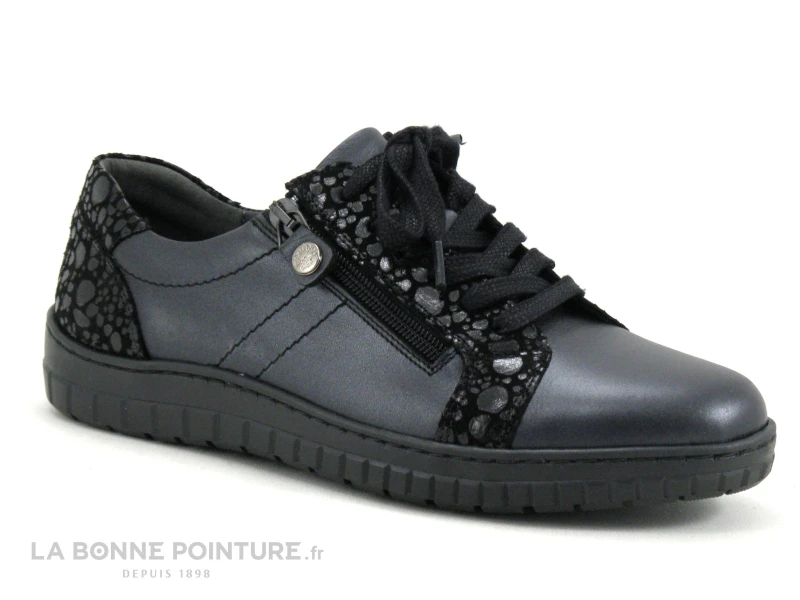 3 Points De Suspension KIABRAISI 19450-061 - Noir - Derby Femme 1 3 Points De Suspension KIABRAISI 19450-061 - Noir - Derby Femme