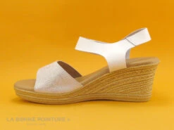 Eva Frutos 9538 Blanc - Metallise - Sandale Compensee 9 Eva Frutos 9538 Blanc - Metallise - Sandale Compensee -Femelle Chaussure Boutique cd24607c73b9e66c561f35ea11d5d5ef img 3032.jpg 132238