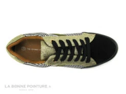 The Divine Factory QL4702 - Noir - Or - Pied De Poule - Basket Femme -Femelle Chaussure Boutique cd24607c73b9e66c561f35ea11d5d5ef img 3177.jpg 175446