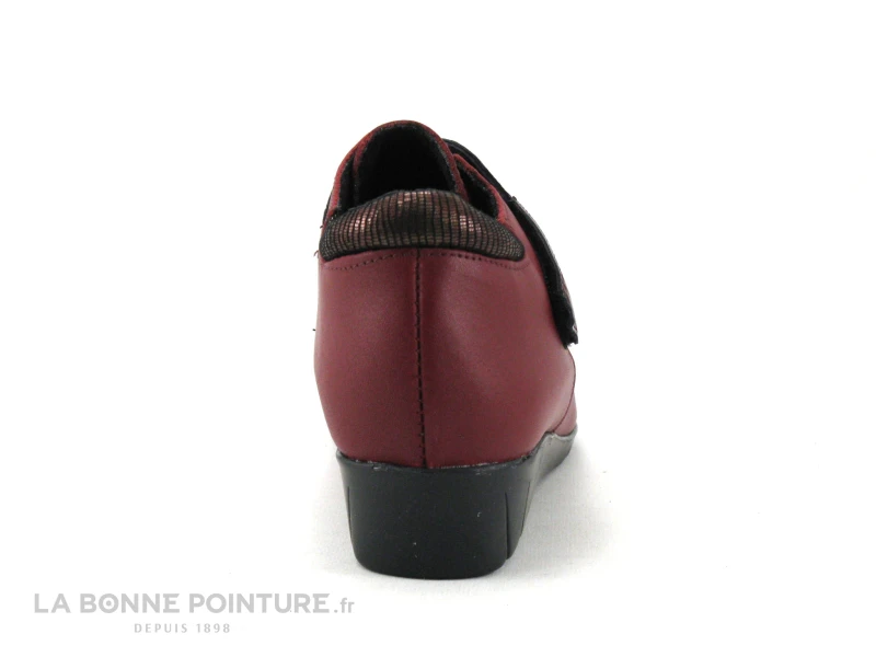 Pedi Girl GILIAN Bordeaux - Chaussure Montante - Bride A Scratch 4 Pedi Girl GILIAN Bordeaux - Chaussure Montante - Bride A Scratch – Image 4