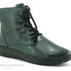 Karyoka Detil 490 Forest Boots Vert Foret Zip Lacets