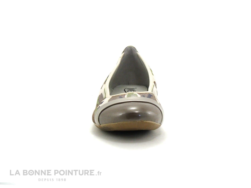 INEA Isabeau Camouflage Kaki Marron - Ballerine 2 INEA Isabeau Camouflage Kaki Marron - Ballerine – Image 2