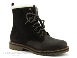 Hooper PHOEBE Brown - Boots Cuir Marron Femme