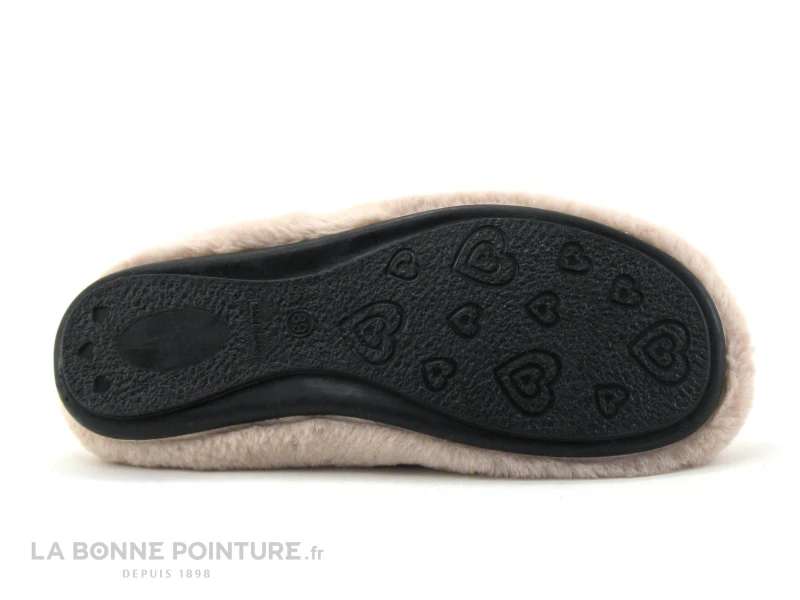 Selkis 21236 Peluche Rose - Pantoufle Mule Femme 3 Selkis 21236 Peluche Rose - Pantoufle Mule Femme – Image 3