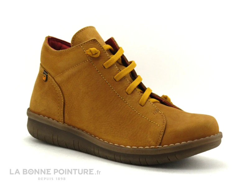 Jungla 7552 Jaune Gold - Elastique Jaune - Boots Femme 1 Jungla 7552 Jaune Gold - Elastique Jaune - Boots Femme