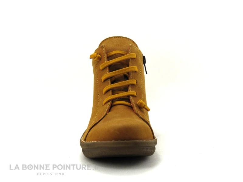 Jungla 7552 Jaune Gold - Elastique Jaune - Boots Femme 2 Jungla 7552 Jaune Gold - Elastique Jaune - Boots Femme – Image 2