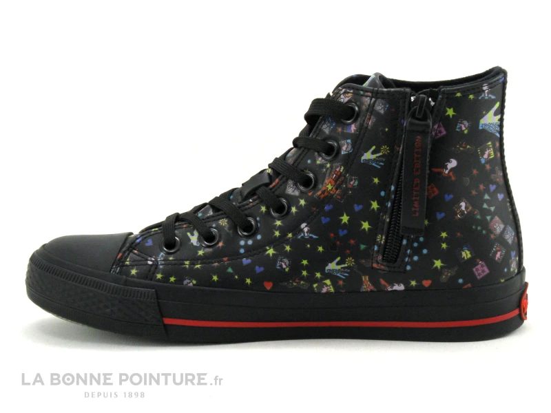 Dockers Gensheimer Art 36UR911-610 - Noir Imprime - Basket Montante 3 Dockers Gensheimer Art 36UR911-610 - Noir Imprime - Basket Montante – Image 3