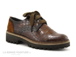 Folies COPOS Cuero - Marron Croco - Chaussure Derbi Femme -Femelle Chaussure Boutique cd24607c73b9e66c561f35ea11d5d5ef img 4100.jpg 152301