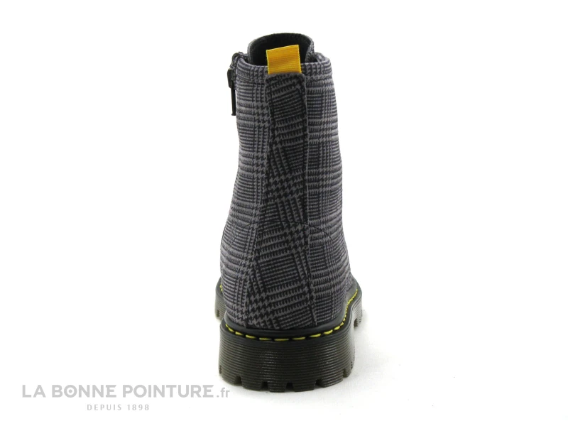 Morans BAIGNAN Gris Ecossais - Bottine Rangers Femme 4 Morans BAIGNAN Gris Ecossais - Bottine Rangers Femme – Image 4