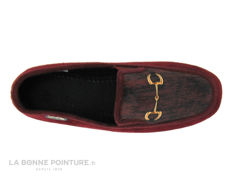 Semelflex Marie Clara Bordeaux - Chausson Mocassin Femme 6 Semelflex Marie Clara Bordeaux - Chausson Mocassin Femme – Image 6