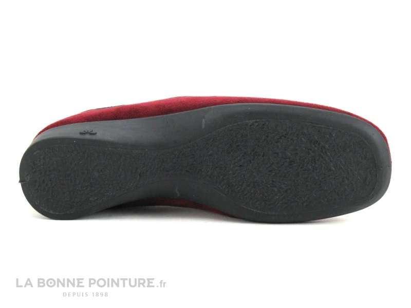 Semelflex Marie Clara Bordeaux - Chausson Mocassin Femme 7 Semelflex Marie Clara Bordeaux - Chausson Mocassin Femme – Image 7