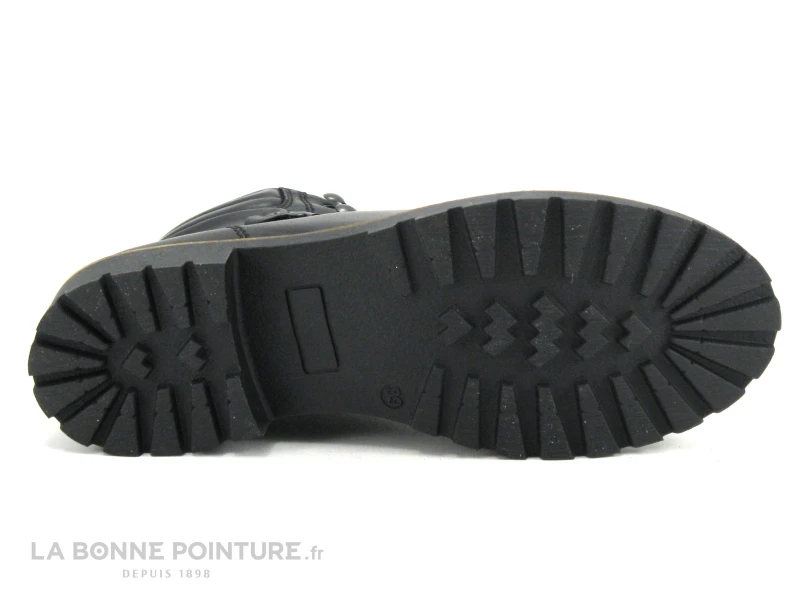 Morans SALEXIS Noir - Bottine Femme Cuir Noir A Lacet 7 Morans SALEXIS Noir - Bottine Femme Cuir Noir A Lacet – Image 7