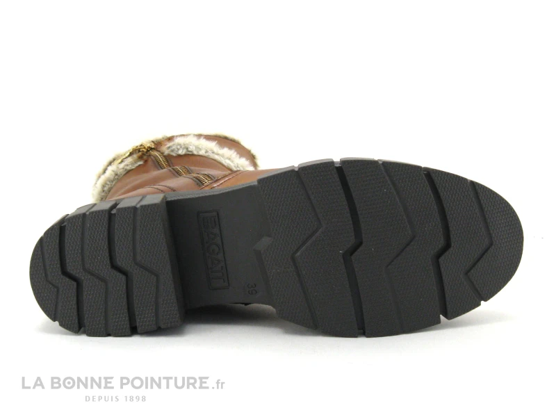 Bagatt FIONA D31-A9650-4100 Cognac - Bottine Femme Cuir Marron 7 Bagatt FIONA D31-A9650-4100 Cognac - Bottine Femme Cuir Marron – Image 7